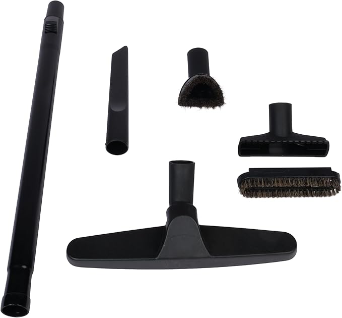 Cen-Tec Systems Universal Premium Vacuum Attachment Kit with Telescoping Wand for 1.25 Inch Diameter