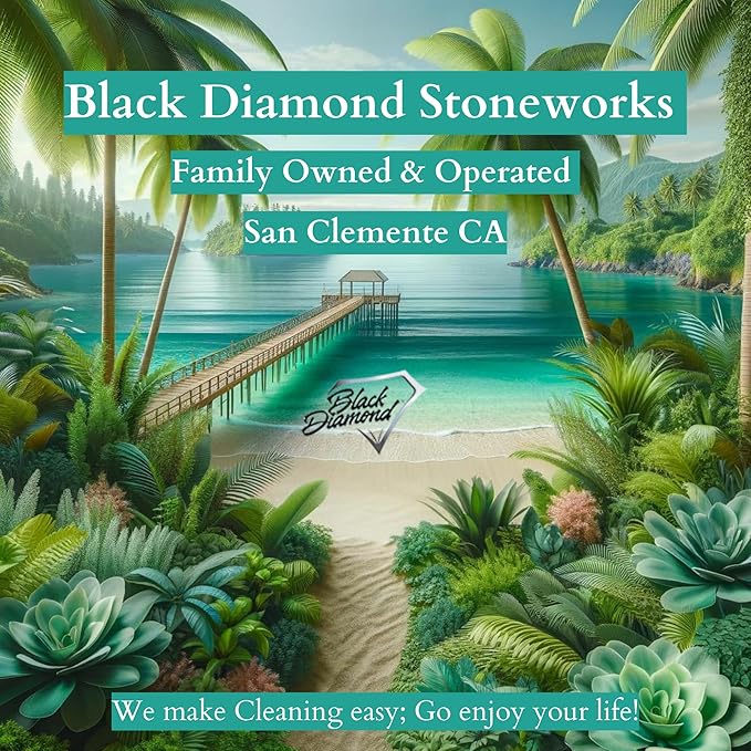 Black Diamond Stoneworks Wood & Laminate Floor Cleaner- Ready to Use Non-Toxic No-Rinse Formula - Safe for Vinyl, Wood, and Engineered Floors (160 FL Oz)