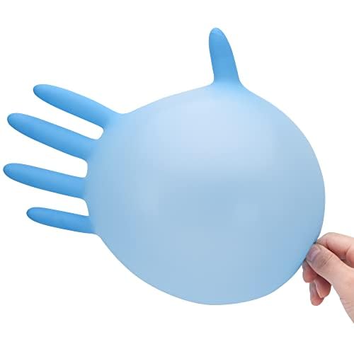Disposable Nitrile Exam Gloves, Blue, Nitrile Gloves Disposable Latex Free, Medical Gloves, Cleaning Gloves, Food-Safe Rubber Gloves, Powder Free, Non-Sterile, 1000-ct Case (X-Small)