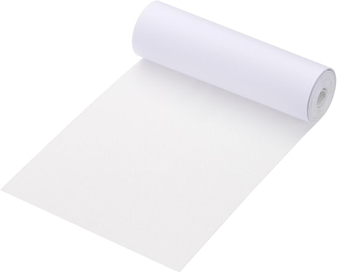 PATIKIL 70x6.2 Inch Linen Repair Tape, Repair Fabric Patch Self Adhesive Couch Patch Line Repair Patch for Furniture Sofa Car Seats Office Chairs, White