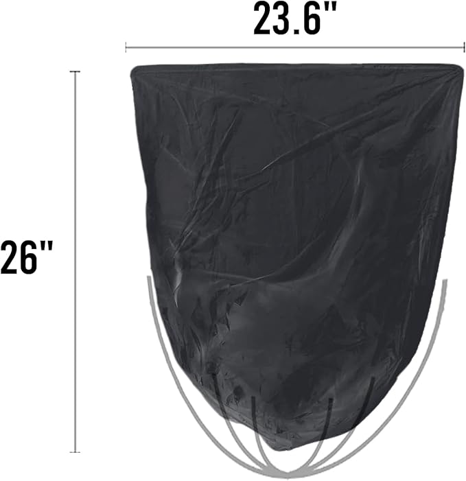 8-10 Gallon Trash Bags, 300 Count Black Garbage bags, Multi-purpose Trash Can Bin Liners for Bathroom, Office, Industrial, Commercial, Janitorial, Municipal, Recycling