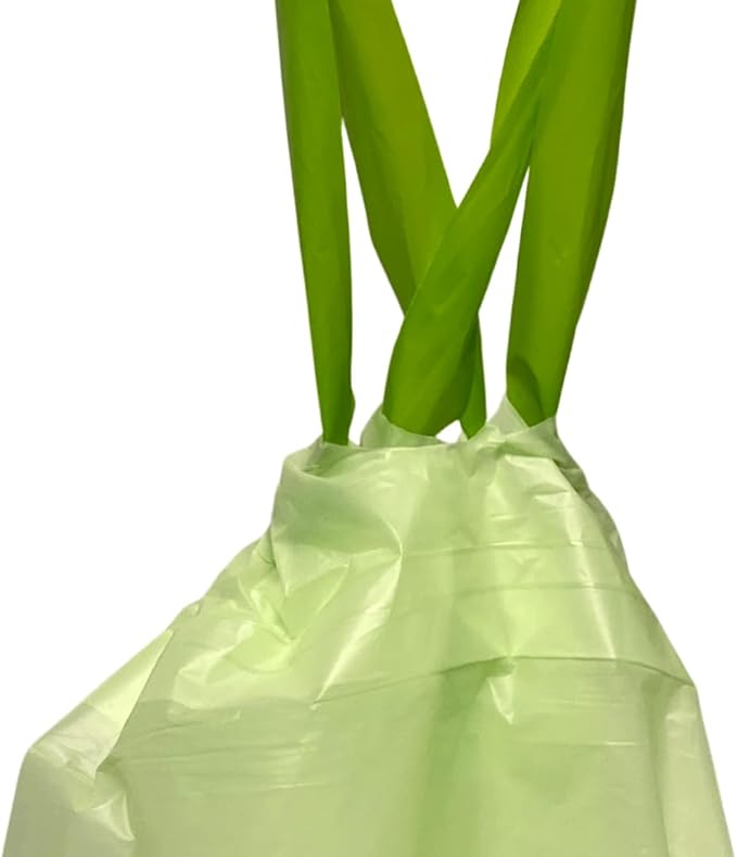 Responsible Products Kitchen Bin Liners, Certified Compostable, Heavy Duty Multipurpose Food Scrap Bags, Made from Compostable Materials (30 Gallon Drawstring, 30 Gallon (42 Count))