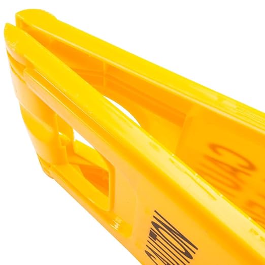 6 Pack Restaurant Caution Wet Mop Bucket Floor Yellow Folding Sign Commercial