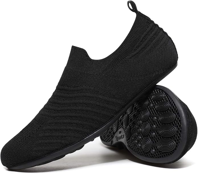 Adult Indoor House Slippers Socks Lightweight Non Slip Grip House Home Shoes for Women Men