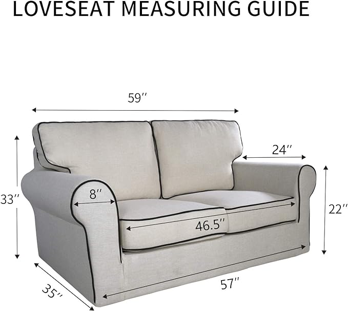 PureFit Reversible Quilted Sofa Cover, Water Resistant Medium Slipcover Furniture Protector, Washable Couch Cover with Non Slip Foam and Elastic Straps for Kids, Pets (Loveseat, Peacock Blue/Beige)