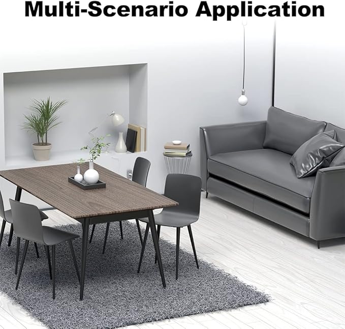 4PCS 12 Inch Matte Black Tapered Angled Legs for Furniture, Metal Mid Century Mordern Feet, Heavy Duty Slanted Stand Legs Kit for Couch, Coffee Table, Desk, Dresser, Sofa, Chair
