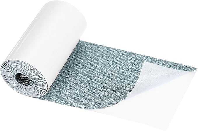 Repair Patches Repair Tape Self-Adhesive DIY Repair Patch Linen Gear Patch for Sofa, Furniture, Chair, Clothing,Tents,3x60 Inch,Slight Blue