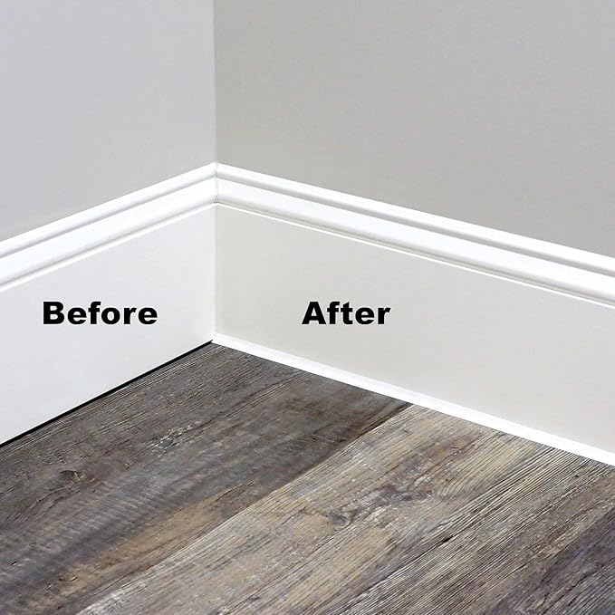 Instatrim Flexible Self-Adhesive Trim Bundle with Applicator & Corners - Caulking Kit with 50ft Black 1/2" Wide Caulk Strip, Applicator Tool, & 6 Corners - InstaTrim The Original Flexible Trim