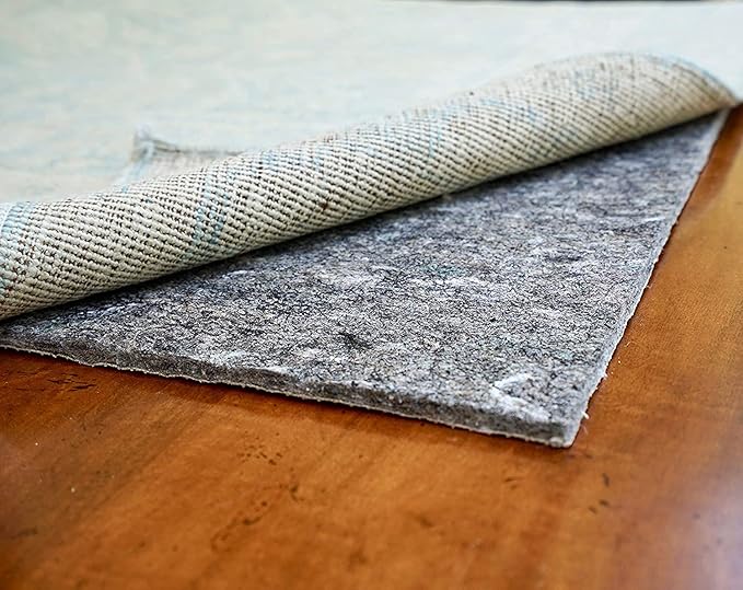 RUGPADUSA - Dual Surface - 2'6" x 8' - 1/4" Thick - Felt + Rubber - Non-Slip Backing Rug Pad - Safe for All Floors