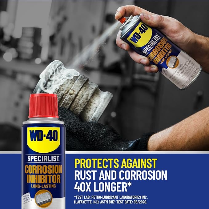 WD-40 Specialist Corrosion Inhibitor, Long-Lasting Anti-Rust Spray, 6.5 OZ