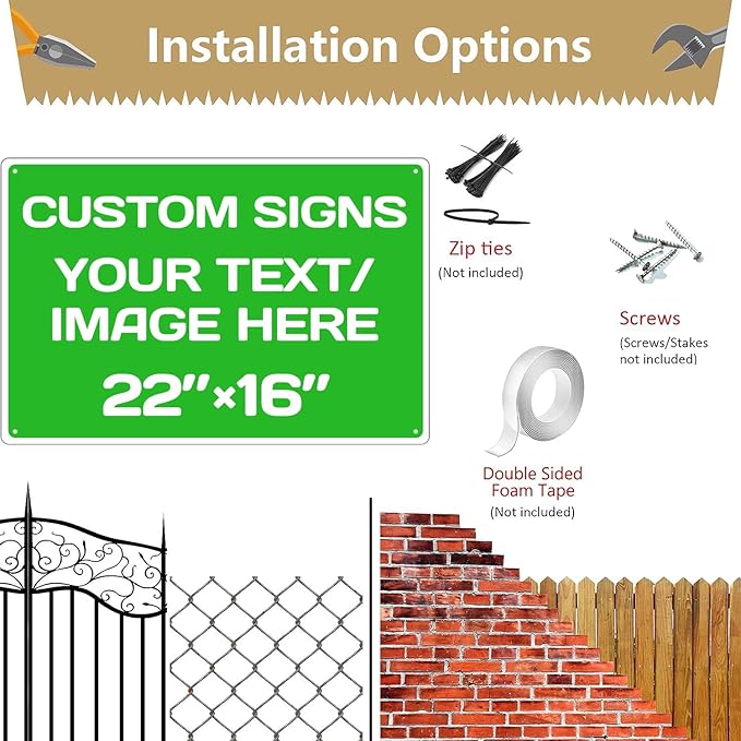Custom Street Sign,Aluminum Weatherproof Metal Sign Multiple Sizes Custom Personalized Text And picture Here,hazard sign,garden sign,custom door sign,Customised business signs,graduation decorations class of 2024