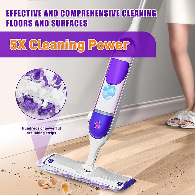 Power Mop Pads Refills for Swiffer PowerMop Multi-Surface Mopping Pad Disposable Replacement Mop Pads Compatible with Swiffer PowerMop,Safe on All Finished Floors,18 Count.