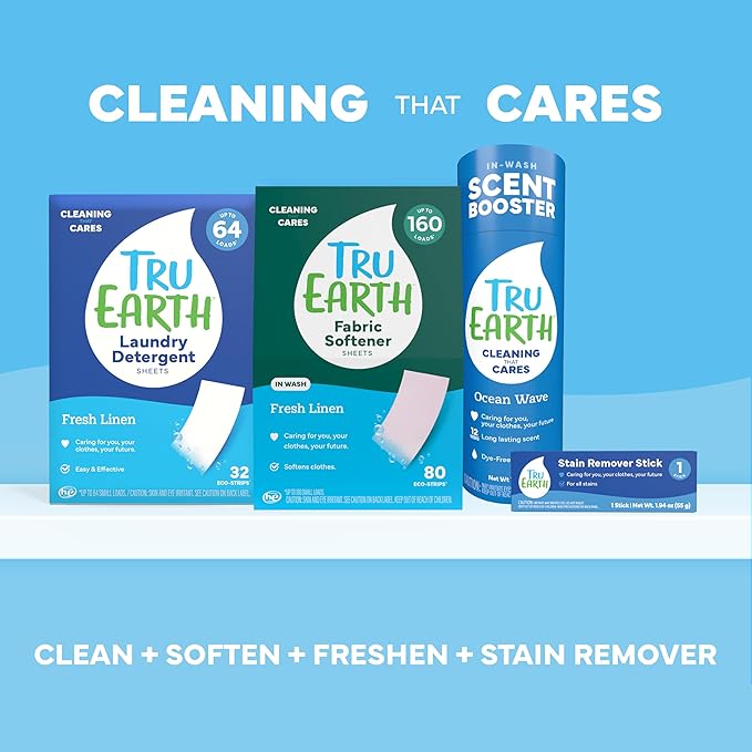 Tru Earth | Scent Booster | Ocean Wave | Odor Protection | 7.1oz