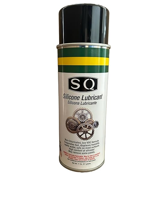 SQ Lubricant Combo, SQ Mechanic's Aid 17-6 Penetrating Catalist, 5 in 1 Multipurpose Lubricant, Silicone Lubricant Heavy Duty (12)