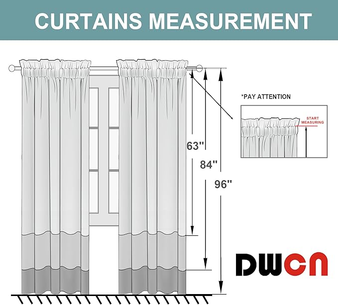 DWCN Olive Green Room Darkening Blackout Curtains - Thermal Insulated Privacy Energy Saving Window Curtain Drapes 38 x 72 inch Length, Set of 2 Bedroom Living Room Curtains