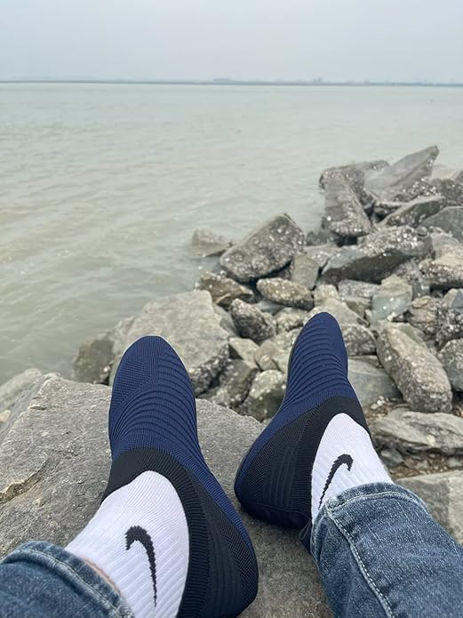 Adult Indoor House Slippers Socks Lightweight Non Slip Grip House Home Shoes for Women Men