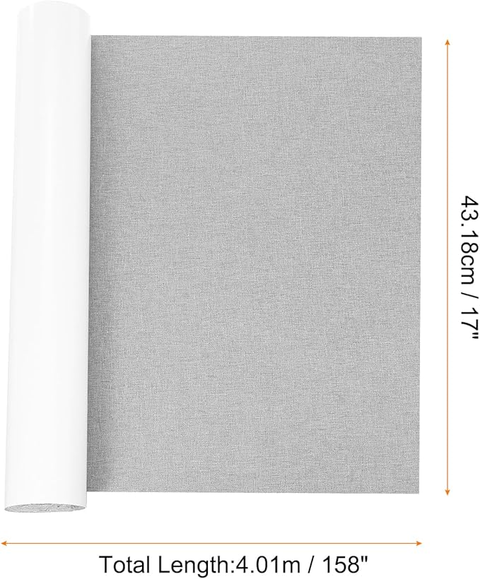 Repair Patches Repair Tape Self-Adhesive DIY Repair Patch Linen Gear Patch for Sofa, Furniture, Chair, Clothing,Tents,17x158 Inch,Light Khaki