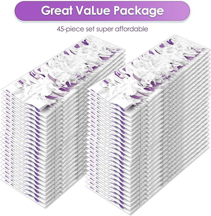 (45 Pack) PowerMop Replacement Power Mop Pads for Swiffer PowerMop, Disposable PowerMop Mopping Pad Refills Compatible with Swiffer PowerMop, Multi-Surface Mop Pad Refills for Floor Cleaning