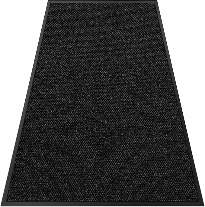 2′ x 57′ Front Door Mat Indoor Outdoor Entrance, Commercial Floor Mat Heavy Duty Dirt Trapper Entryway Doormat, Custom Size Non Slip Rubber Backing Welcome mat, Door Mat for High Traffic Area