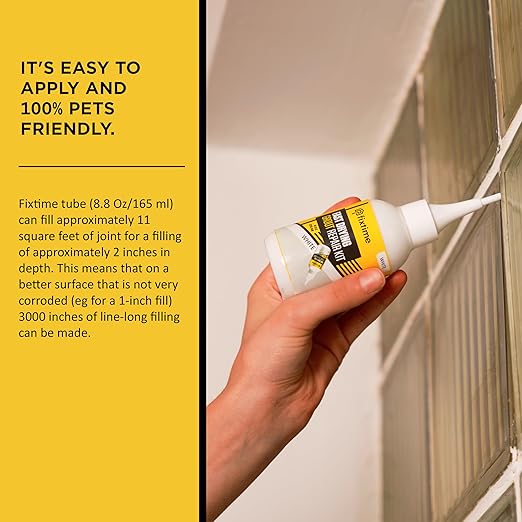 Tile Grout Repair Kit, White Grout Filler Tube 8 oz, Grout Repair Renews, Fast Drying Repait Kit, Grout Sealer for Floor Tile - Spatula Included (2xWhite)