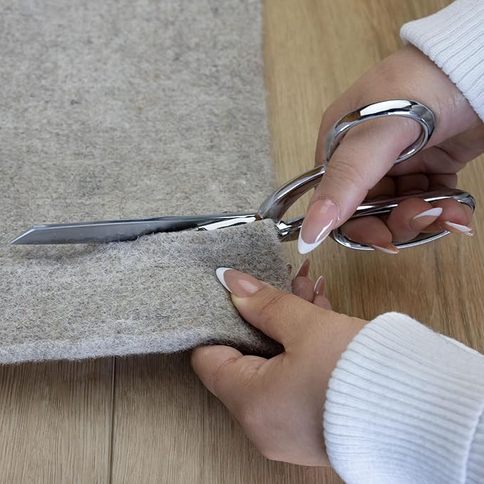 RUGPADUSA - Eco-Plush - 8'x11' - 3/8" Thick - 100% Felt - Extra Cushioned Rug Pad - Available in 3 Thicknesses, Many Custom Sizes