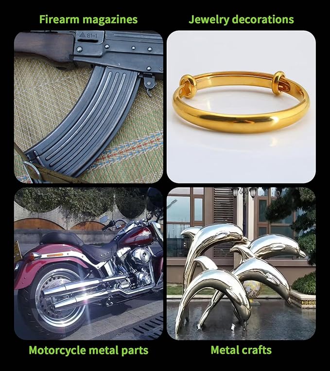 Musical Instrument Polishing Cleaning, Rust Removal, Restoration & Oxidation Protection Kit Various Instruments, Suitable for Brass, Silvering,Chrome-Plated Metal, Stainless Steel Surfaces