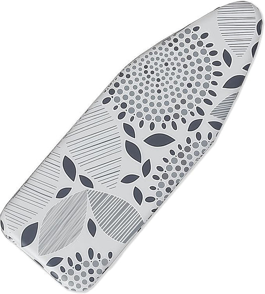 Ironing Board Cover with Two 5MM Thick Feltpads,12"x36"Heat Resistant Replacement Ironing Board Cover and Pad,Fits Standard Ironing Boards,Durability and Easy to Install