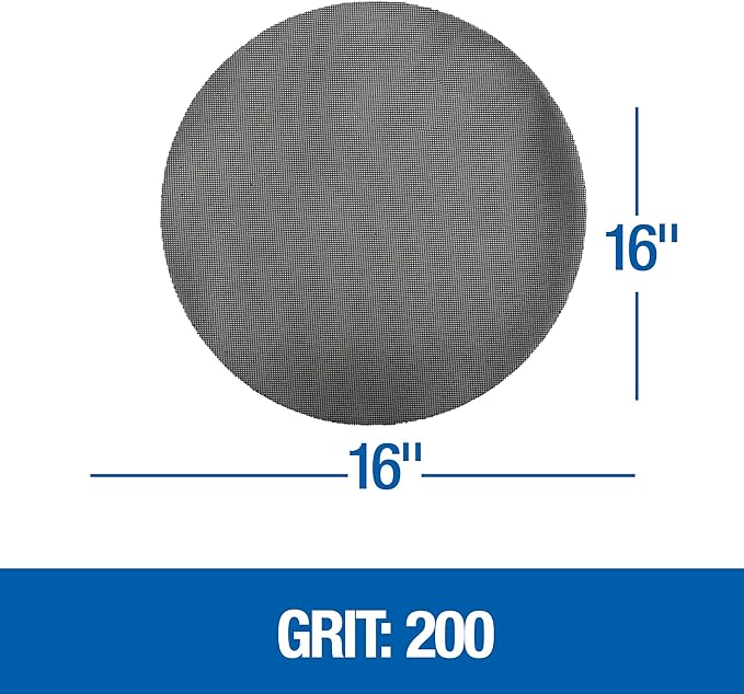 443220 Floor Sanding Screen Disc, 10 Pack, 19", Grit 100 Grit 220