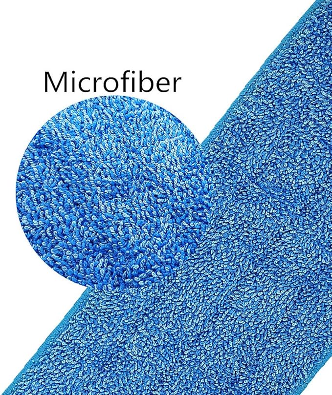 Microfiber Spray Mop Replacement Heads for Wet/Dry Mops Floor Cleaning Pads Compatible with Bona Floor Care System (5 Pack )