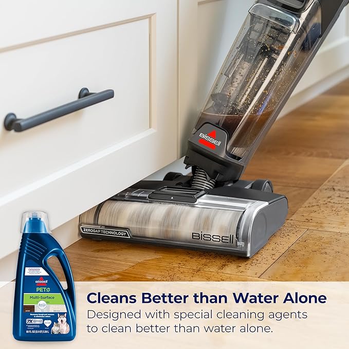 Bissell Multi-Surface Pet Formula with Febreze Freshness for Crosswave, 2295L, 80 oz, Safe to use on Sealed Hard Floors and Area Rugs, Removes Tough Pet Messes, and Eliminates Odors. Febreze Freshness