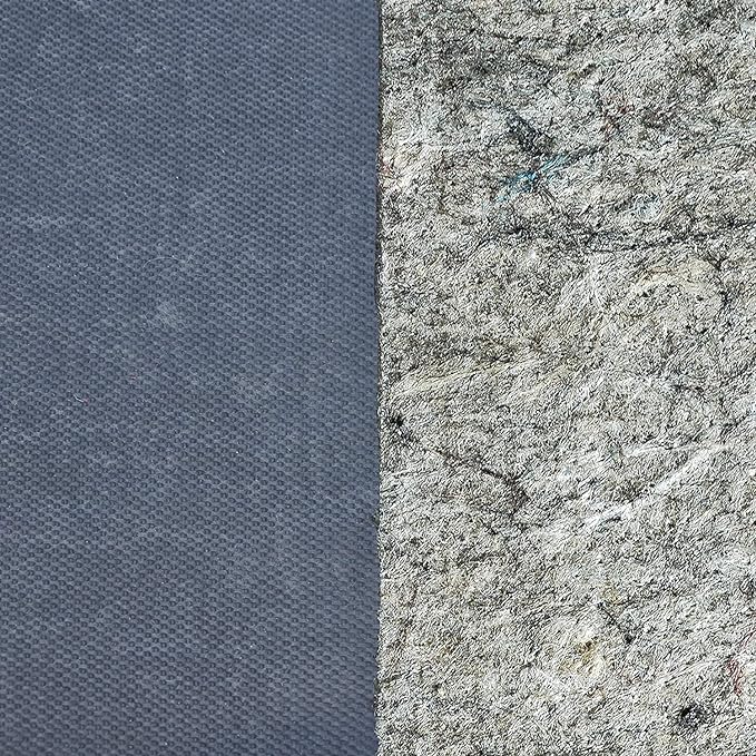 RUGPADUSA - Dual Surface - 2'6" x 9' - 1/4" Thick - Felt + Rubber - Non-Slip Backing Rug Pad - Safe for All Floors