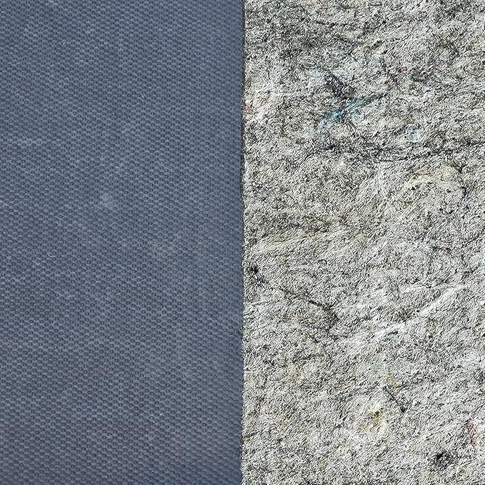 RUGPADUSA - Dual Surface - 3'10" x 5'10" - 1/4" Thick - Felt + Rubber - Non-Slip Backing Rug Pad - Safe for All Floors