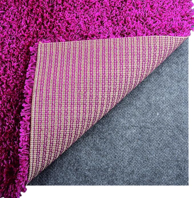 Double Sided Ultra Strong Anti-Slip Rug Felt Pad 3 x 5 Feet for Hardwood Floors, Non Slip Carpet Padding, Thin Profile Non Skid Carpet Mat Keep Your Rugs in Place- Gray