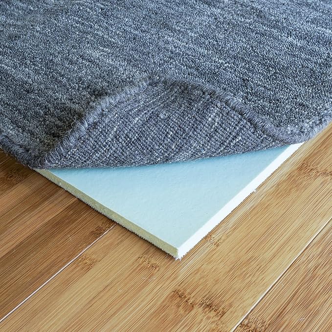 RUGPADUSA - Cloud Comfort Memory Foam - 7'x9' - 7/16" Thick - Luxurious Cushioned Rug Pad - Water Resistant